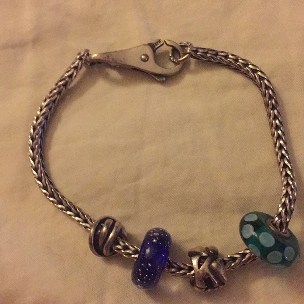 Troll bracelet with charms - Picture 2 of 5